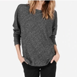 Everlane Gray Marled Women’s Sweater Top Size XS